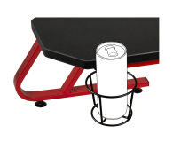 SpeedLink SCARIT Gaming Desk (Czarno-Czerwone) - 487363 - zdjęcie 4